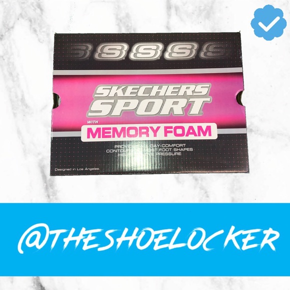 NEW Skechers DYNAMIGHT Black/White - Picture 8 of 8